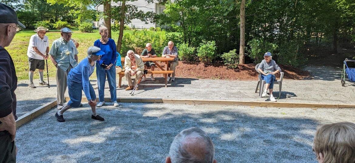 social life in retirement community